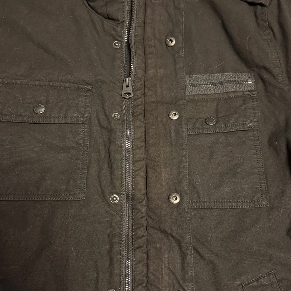 NWT Levi's Men's Black Military Field Jacket - Picture 4 of 7